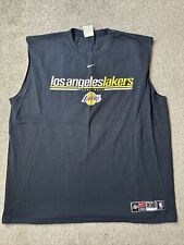 Usado, Camiseta sin mangas vintage de Nike LA Lakers Los Ángeles NEGRA NBA baloncesto Kobe segunda mano  Embacar hacia Argentina