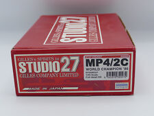 Studio27 Mclaren MP4/2C 1986 World Champion Prost- Delux Edition raro comprar usado  Enviando para Brazil