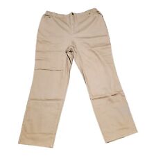 Pantalones de mezclilla para mujer The Tog Shop talla 18P pequeños nuevos sin etiquetas marrón nogal, usado segunda mano  Embacar hacia Argentina
