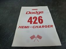 1965 dodge 426 for sale  Fairfield