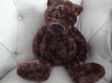 16 inch SOFT GUND TEDDY BEAR  TUMBLY 15025 DARK BROWN colour for sale  Shipping to South Africa