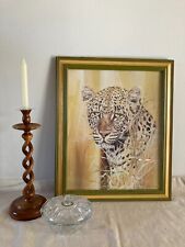Vintage framed leopard for sale  Cleveland