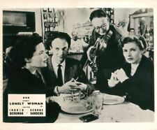 Tarjeta de vestíbulo original de Lonely Woman Ingrid Bergman en la mesa del comedor segunda mano  Embacar hacia Argentina