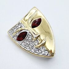 Theatrical mask brooch for sale  SUTTON