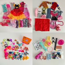 Ropa, zapatos y accesorios para muñecas. Lote de trabajo de paquete. Barbie, L.O.L, My Scene, etc. segunda mano  Embacar hacia Mexico
