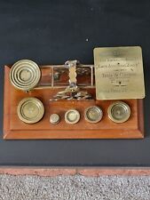 Antique Set Of Postal Scales By Sampson  Mordan & Co for sale  Shipping to South Africa