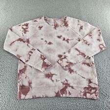 Moletom Athleta Feminino Médio Rosa Sundown Tie Dye Manga Longa 980602, usado comprar usado  Enviando para Brazil