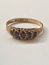 antique garnet ring for sale  CHARD
