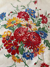 Vintage floral tablecloth for sale  Columbia