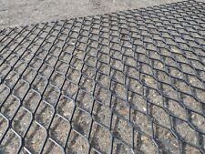 Large Expanded Metal MILD STEEL BBQ MESH - FLATTENED 1200mm x 600mm x 3mm, used for sale  Shipping to South Africa