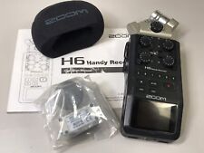 GRABADORA PRÁCTICA ZOOM H6 Podcast Grabación de Audio con Micrófono Estéreo XYH-6 y MSH-6 segunda mano  Embacar hacia Argentina