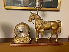 horse lamp clock for sale  Madison
