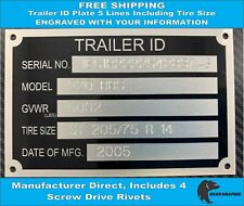 Trailer tag serial for sale  Springfield