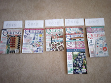 Mccall quilting magazines for sale  Omaha