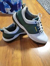 Sqairz mens golf shoes Faldo Size 13 Green White EUC for sale  Shipping to South Africa