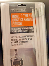 Kit de cepillo de limpieza de ventilación de secadora - taladro alimentado o manual por Everbuilt Mdl PCPBHD segunda mano  Embacar hacia Mexico