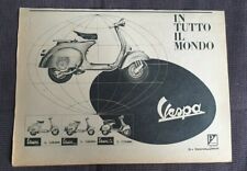 RITAGLIO DI GIORNALE VINTAGE VESPA PIAGGIO 1961  - RARA  FORMATO 28 x 21 cm ca  segunda mano  Embacar hacia Argentina