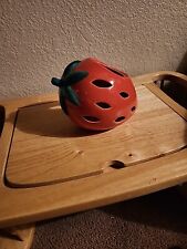 Ceramic strawberry candle for sale  Vail