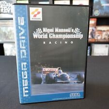 Nigel Mansell's World Championship Racing SEGA Mega Drive MD Pal EUR avec Notice comprar usado  Enviando para Brazil