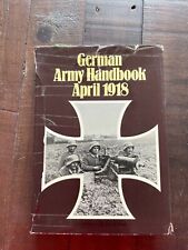 German army handbook for sale  YORK