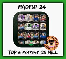 MADFUT 24 - TOP 6 PLAYERS ( OR ANY 6 ) + 20 MILLION COINS FAST IOS OR ANDROID, usado comprar usado  Enviando para Brazil