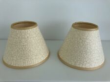 Two parchment lamp for sale  HASTINGS
