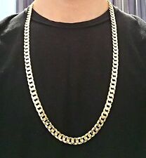 Gold Chain 14k Gold Cuban Link 30in 10mm, used for sale  Haddon Heights