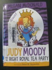 Usado, Tapa dura usada antigua Sch. Judy Moody and the Right Royal Tea Party Biblioteca segunda mano  Embacar hacia Argentina