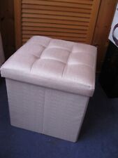 Foldable ottoman cube for sale  PORTSMOUTH