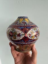 ALBARELLO VASE ceramic GUALDO TADINO luster LORENZO RUBBOLI XX style SANTARELLI, used for sale  Shipping to South Africa