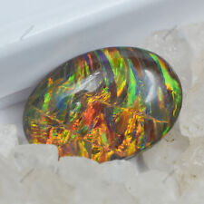 Używany, Opal wielokolorowy 8,50 ct naturalny owalny cięty luźny kamień szlachetny CERTYFIKOWANY na sprzedaż  Wysyłka do Poland