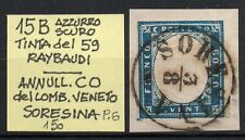 Sardegna cent. 15b usato  Rieti