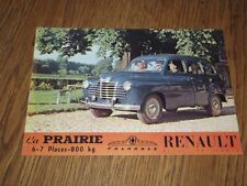 Catalogue renault prairie. d'occasion  Briey