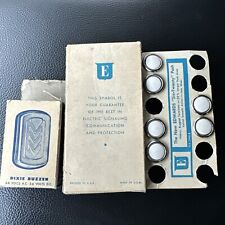 Vintage NOS Edwards No. 725 Enclosed Dixie Buzzer 3-6 VDC + 6 Push Buttons, used for sale  Shipping to South Africa