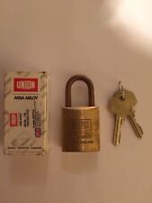 Union Brass Padlock for sale  Shipping to South Africa