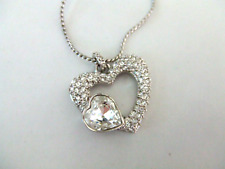 Swarovski Heart Pendant Necklace for sale  WOKING