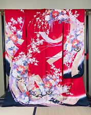 Furisode kimono giapponese usato  Imbersago