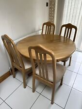 Wooden kitchen table for sale  KENLEY