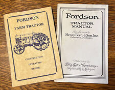 Fordson tractor manuals for sale  Niles
