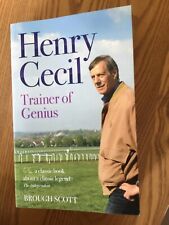 Henry cecil. trainer for sale  HOLSWORTHY