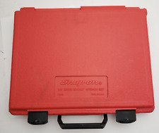 Snap-on 3/8" drive Socket Wrench Set CASE ONLY Red Snap-on Socket Case, used for sale  Shipping to South Africa