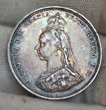 One shilling 1887 for sale  LUTTERWORTH