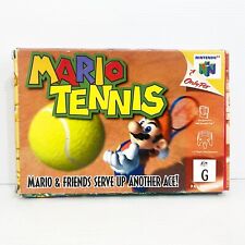 Mario Tennis + Caixa, Manual, Inserção CIB - N64 - Testado e Funcionando - Frete Grátis comprar usado  Enviando para Brazil