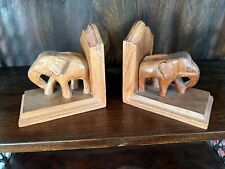 Wooden book ends for sale  SUNDERLAND