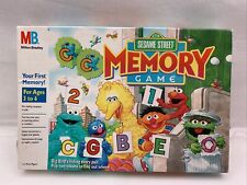 Vintage 1991 Milton Bradley Sesame Street jogo de memória pré-escolar jardim de infância  comprar usado  Enviando para Brazil