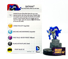 DC Heroclix Batman #001 com cartão conjunto de 10º aniversário comprar usado  Enviando para Brazil