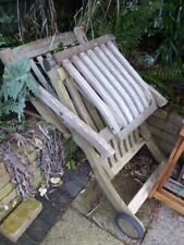 Vintage garden recliner for sale  LEATHERHEAD