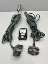 Controle Xbox 360 OEM carregamento cabo USB bateria X801982-020 testado funciona comprar usado  Enviando para Brazil