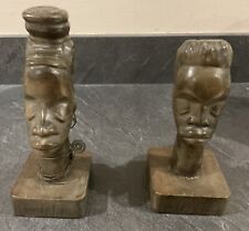 Pair vintage african for sale  WALLINGFORD