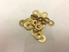 Brass washers 3mm for sale  Shipping to Ireland